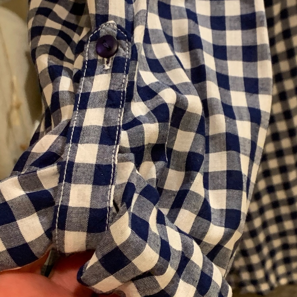 Gingham Button Up - Picture 3 of 5